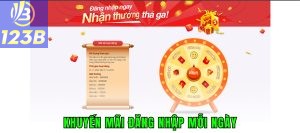 Chương trình khuyến mãi đăng nhập và nạp tiền mỗi ngày