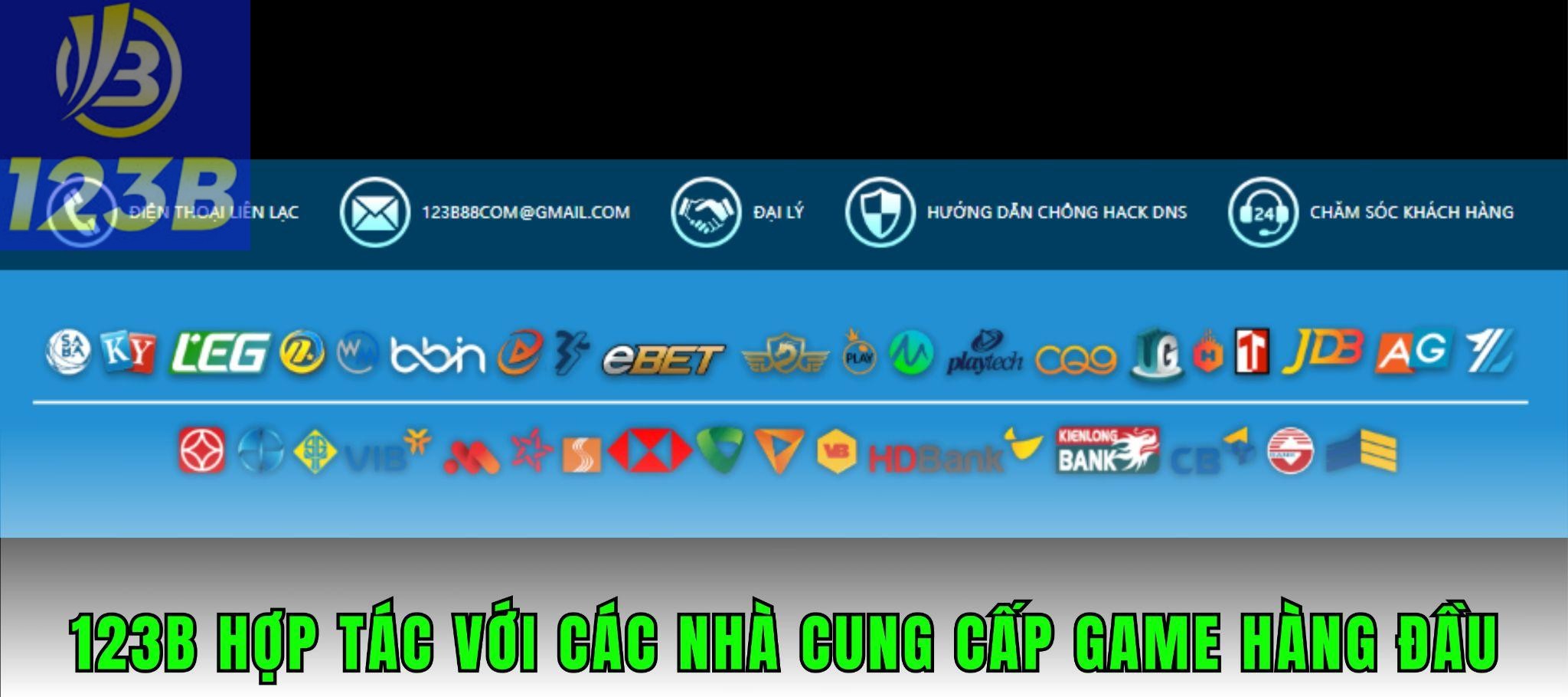 Nhà cung cấp game hàng đầu của 123B