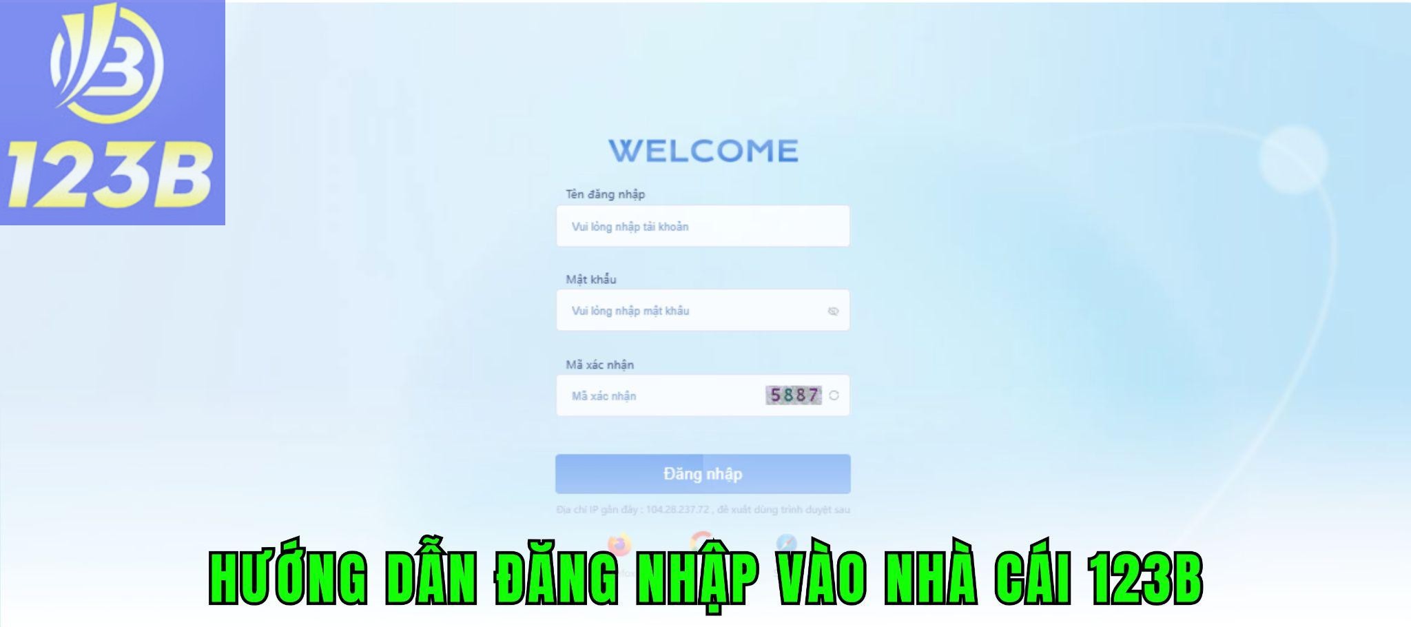 Hướng dẫn cách đăng nhập vào nhà cái