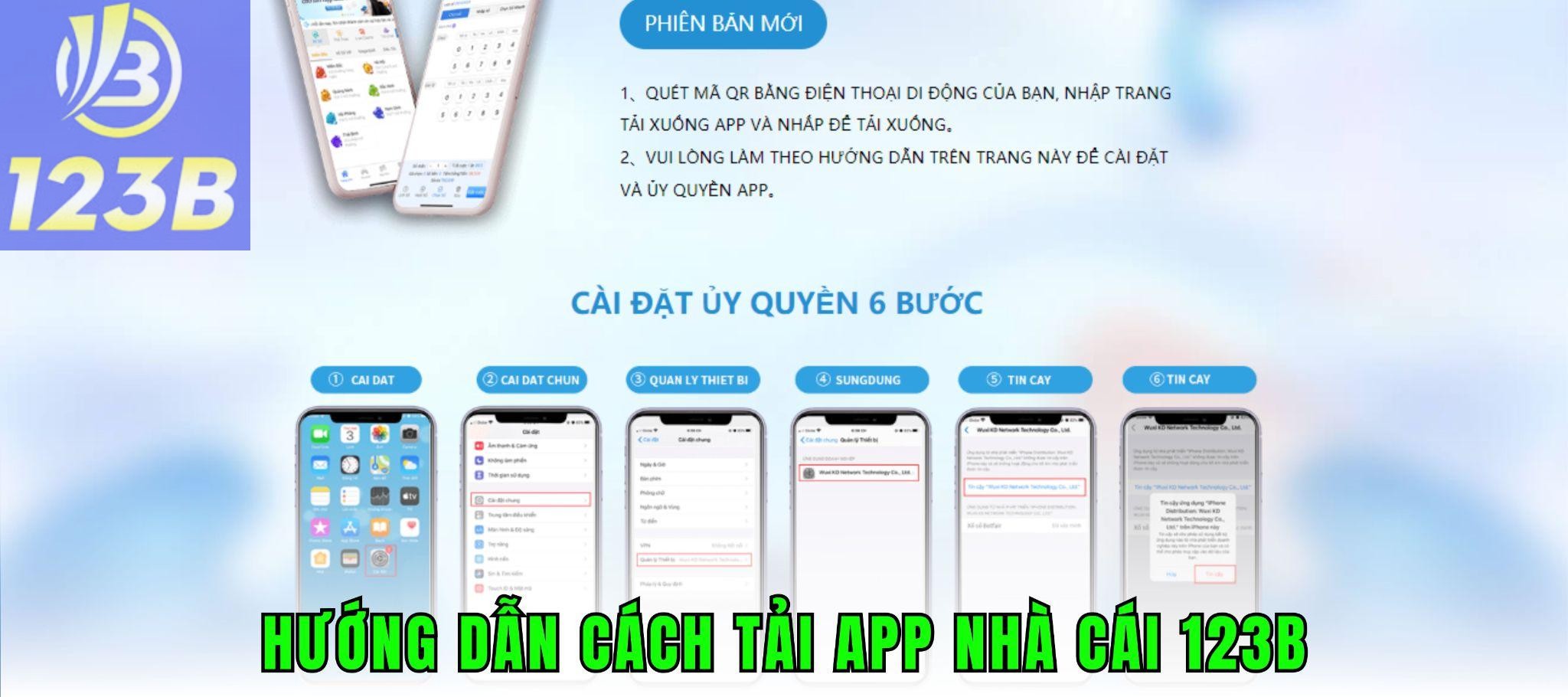 Tải ngay app của 123B để trải nghiệm chơi game luôn mượt mà